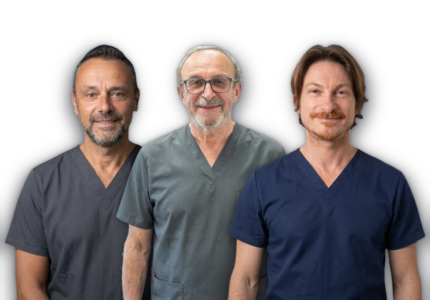 Dott. Luca La Scala, Dott. Pietro Palandri e Dott. Edoardo Palla — Studi Dentistici Adamanti